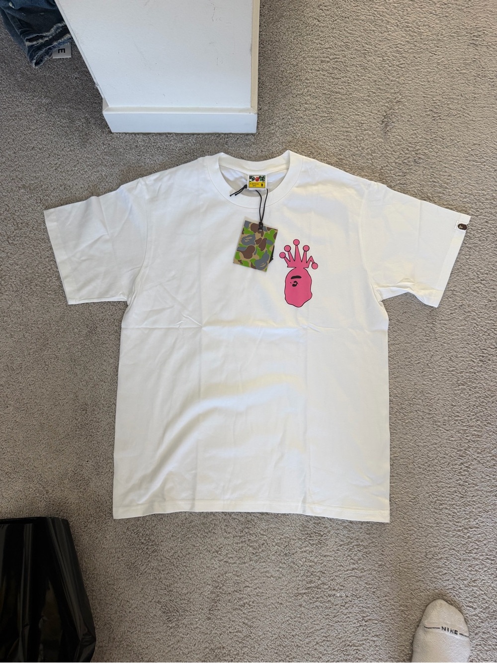 Bape X Stussy Graphic T-Shirt